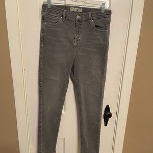 Topshop Jaime Grey Jeans